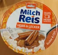 Mängden socker i Müller Milchreis Heiss&Lecker: Zucker und Zimt