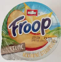 Mängden socker i Froop Fruchtsafari, Nektarine Sternfrucht