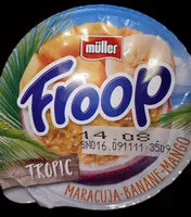 Mängden socker i Froop