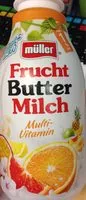 Mängden socker i Fruchtbuttermilch - Multivitamin