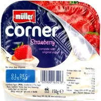 Mängden socker i Corner Strawberry