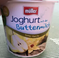 Mängden socker i Müller joghurt buttermilch