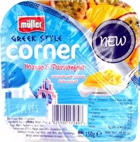 Mängden socker i Greek Style Corner Mango & Passionfruit