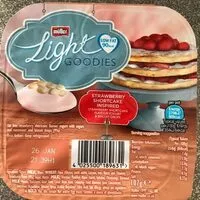 Mängden socker i Low fat goodies strawberry shortcake