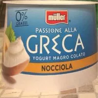 Mängden socker i Passione alla greca Nocciola