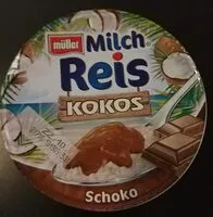 Mängden socker i Milch Reis Kokos, Schoko