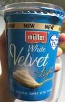 Mängden socker i White velvet yogurt
