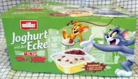 Mängden socker i Joghurt mit der Ecke Minis Tom and Jerry