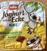 Mängden socker i Joghurt mit der Ecke
