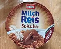 Mängden socker i Milch Reis Schoko