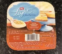 Mängden socker i Light crunch yoghurt