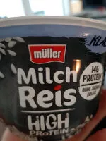 Mängden socker i Milchreis High Protein Klassik
