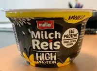 Mängden socker i Milch Reis High Protein Vanille