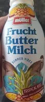 Mängden socker i Frucht Butter milch