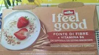 Mängden socker i I feel good Yogurt intero fragola e cereali