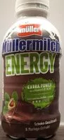 Mängden socker i Müllermilch Energy Schoko
