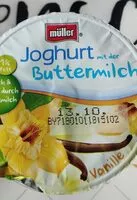 Mängden socker i Joghurt buttermilch