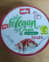 Mängden socker i Vegan Reis Kirsche