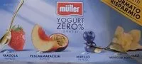 Mängden socker i Muller yogurt zero grassi