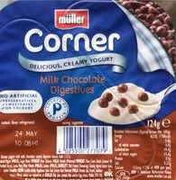 Mängden socker i Milk chocolate digestive