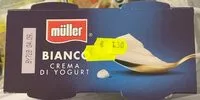 Mängden socker i Bianco crema di yogurt