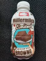 Mängden socker i Müllermilch BROWNIE