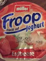 Mängden socker i Froop - Erdbeere
