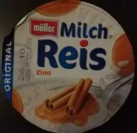 Mängden socker i Milchreis - Zimt