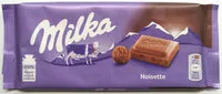 Mängden socker i Milka Noisette
