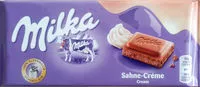 Mängden socker i Milka Sahne-Creme