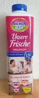 Mängden socker i Unsere Frische Vollmilch 3,5%