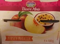 Mängden socker i Unsere Minis Pfirsich-Maracuja