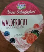 Mängden socker i Unser Sahnejoghurt Waldfrucht