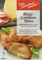 Mängden socker i Mini-Cordon Bleu