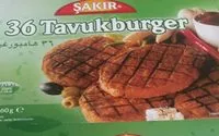 Mängden socker i 36 Tavukburger