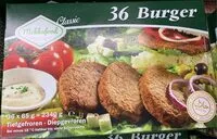 Mängden socker i Burger