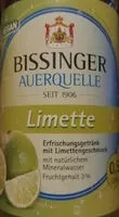 Mängden socker i Bissinger Limette