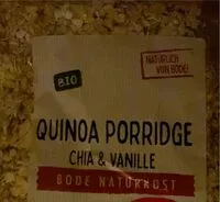 Mängden socker i Quinoa porridge chia & vanille