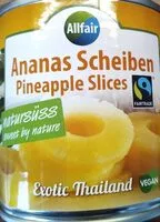 Mängden socker i Ananas Scheiben
