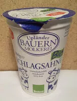 Mängden socker i Bio Schlagsahne