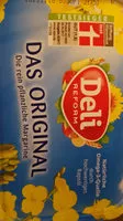 Mängden socker i Das Original Deli Reform margarine