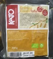 Mängden socker i Erdnuss Eiweiß Tofu