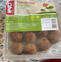 Mängden socker i TomateOlive SnackBalls