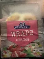 Mängden socker i Wraps - Couscous