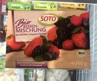 Mängden socker i Bio Beeren-Mischung, tiefgefroren