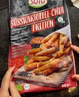 Mängden socker i Süßkartoffel-Chia Fritten