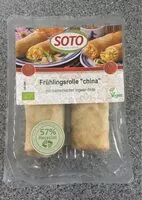 Mängden socker i Frühlingrolle "china"