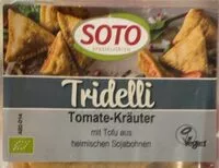 Mängden socker i Tridelli tomate kräuter