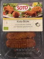 Mängden socker i Kreta-Sticks