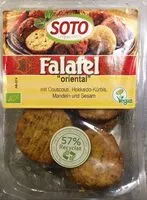 Mängden socker i Falafel oriental